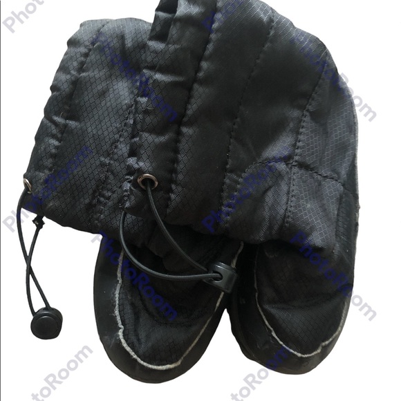 Black Kids Winter Boots - Picture 2 of 4